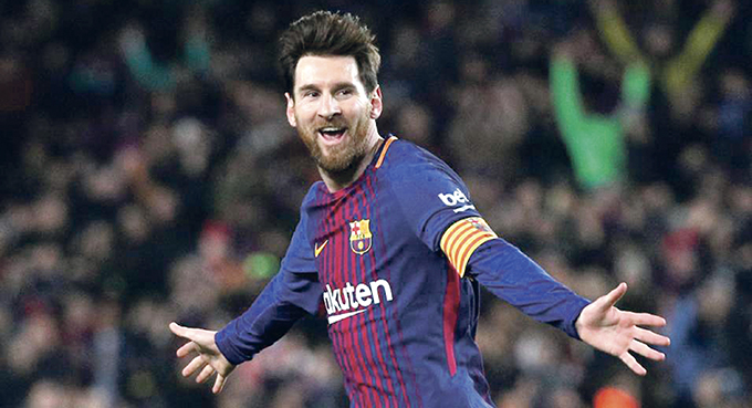 Liga Mistrzów: Leo Messi gasi wszystkich