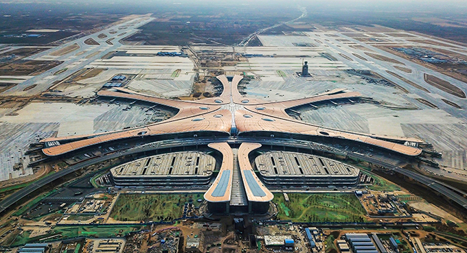 Lotnisko Daxing podczas epidemii