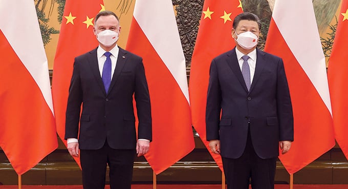 Xi Jinping spotkał się w Pekinie z Andrzejem Dudą