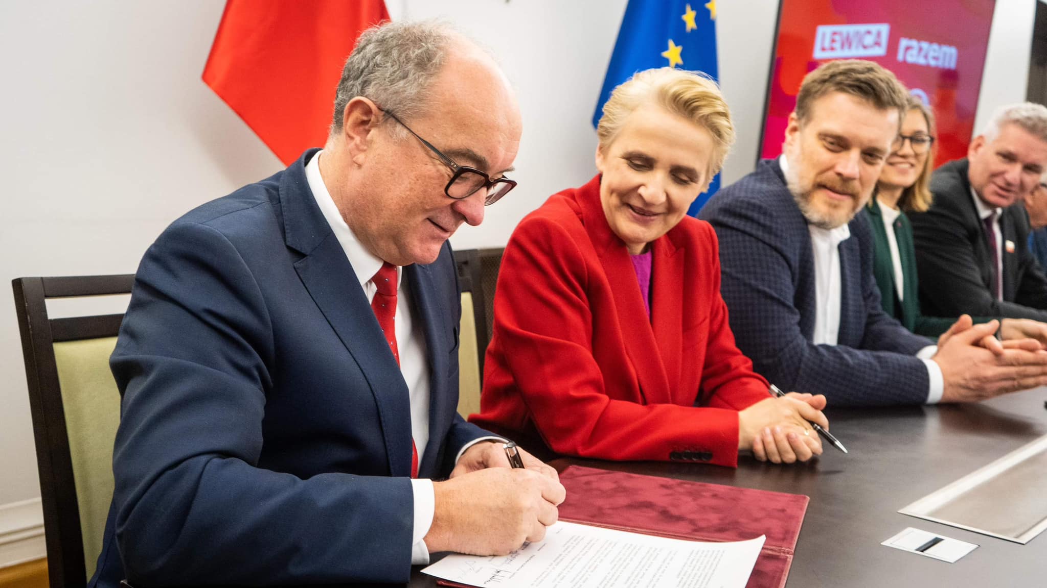 Historic agreement of the left