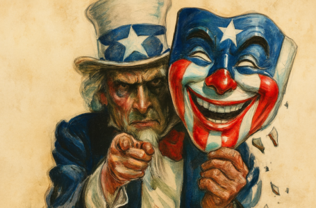 Pozostała naga siła. Wuj Sam bez maski