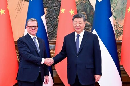 Spotkanie Xi Jinpinga z premierem Finlandii