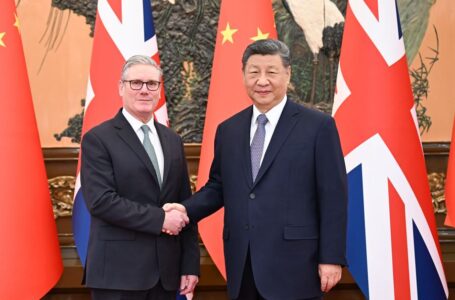 Spotkanie Xi Jinpinga z premierem Wielkiej Brytanii