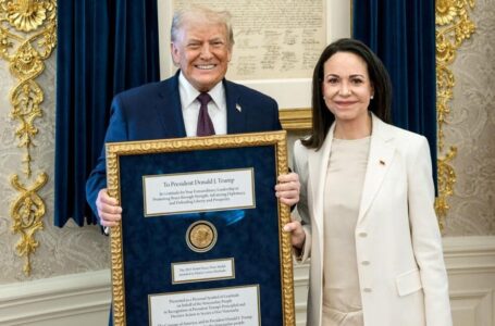 Nobel dla Trumpa i Machado z pustymi rękami