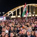 Wiec opozycji przed wyborami na Węgrzech 2026