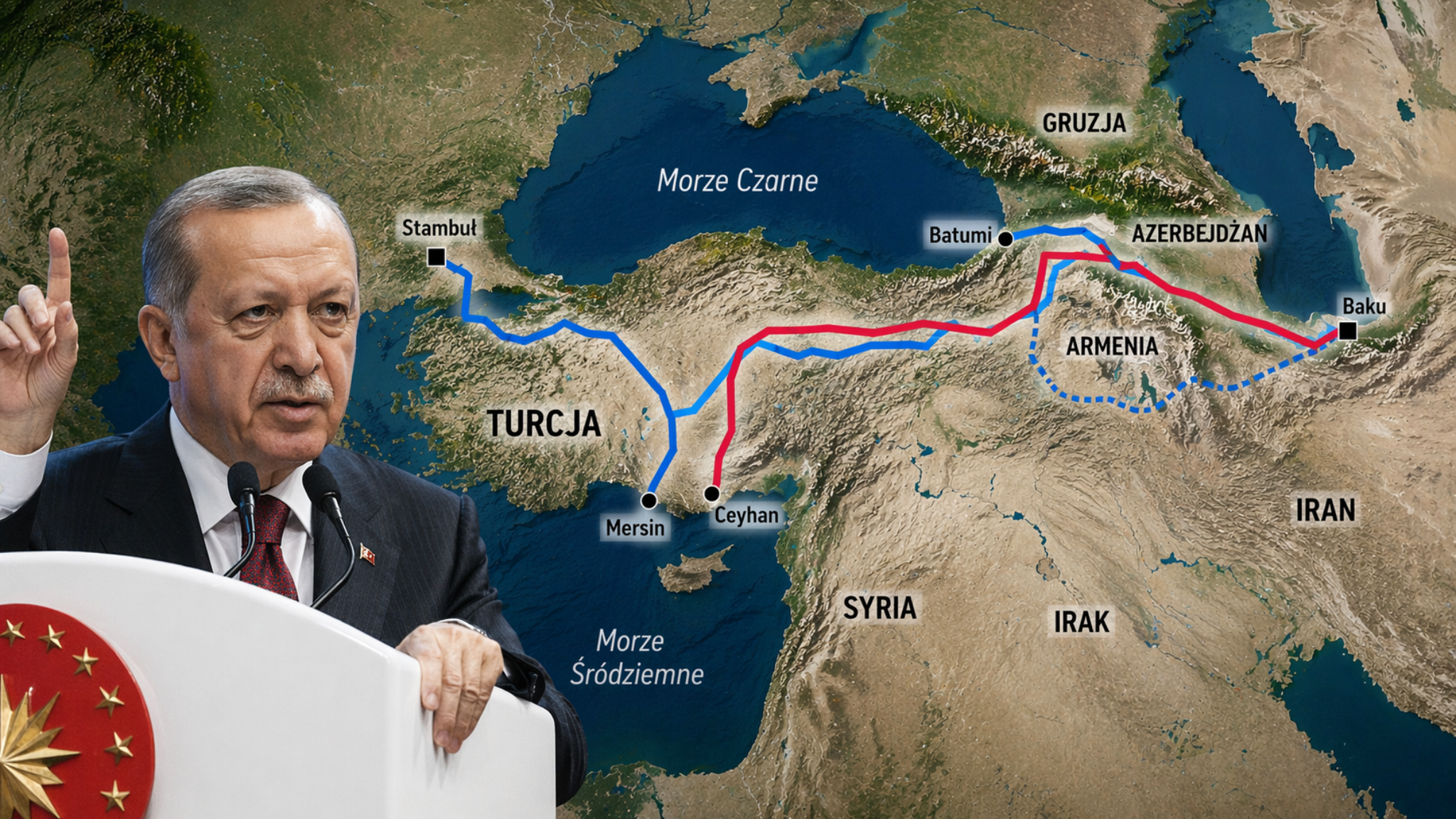 Turcja i Armenia na mapie szlaku handlowego w cieniu kryzysu wokół Cieśniny Ormuz