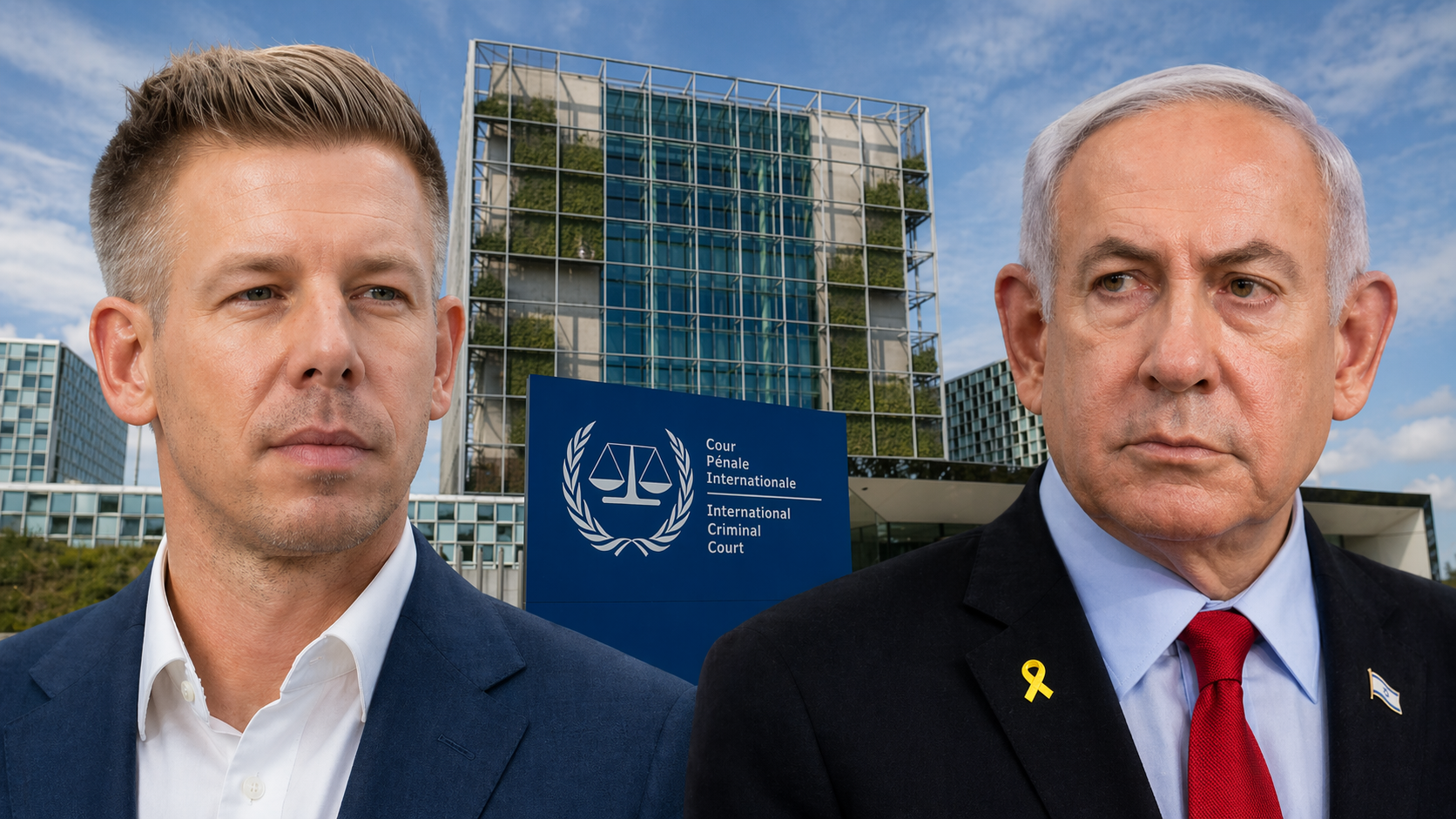 Netanjahu aresztowany na Węgrzech? Magyar i Netanjahu na grafice