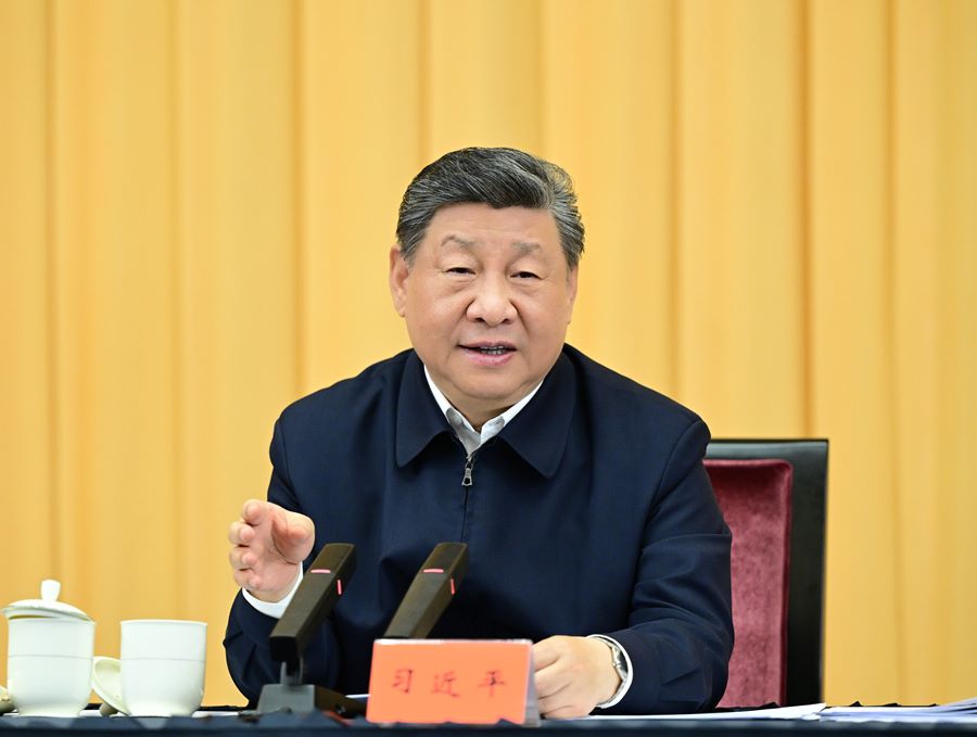 Xi Jinping podczas wystąpienia o rozwoju nauki i technologii w Chinach