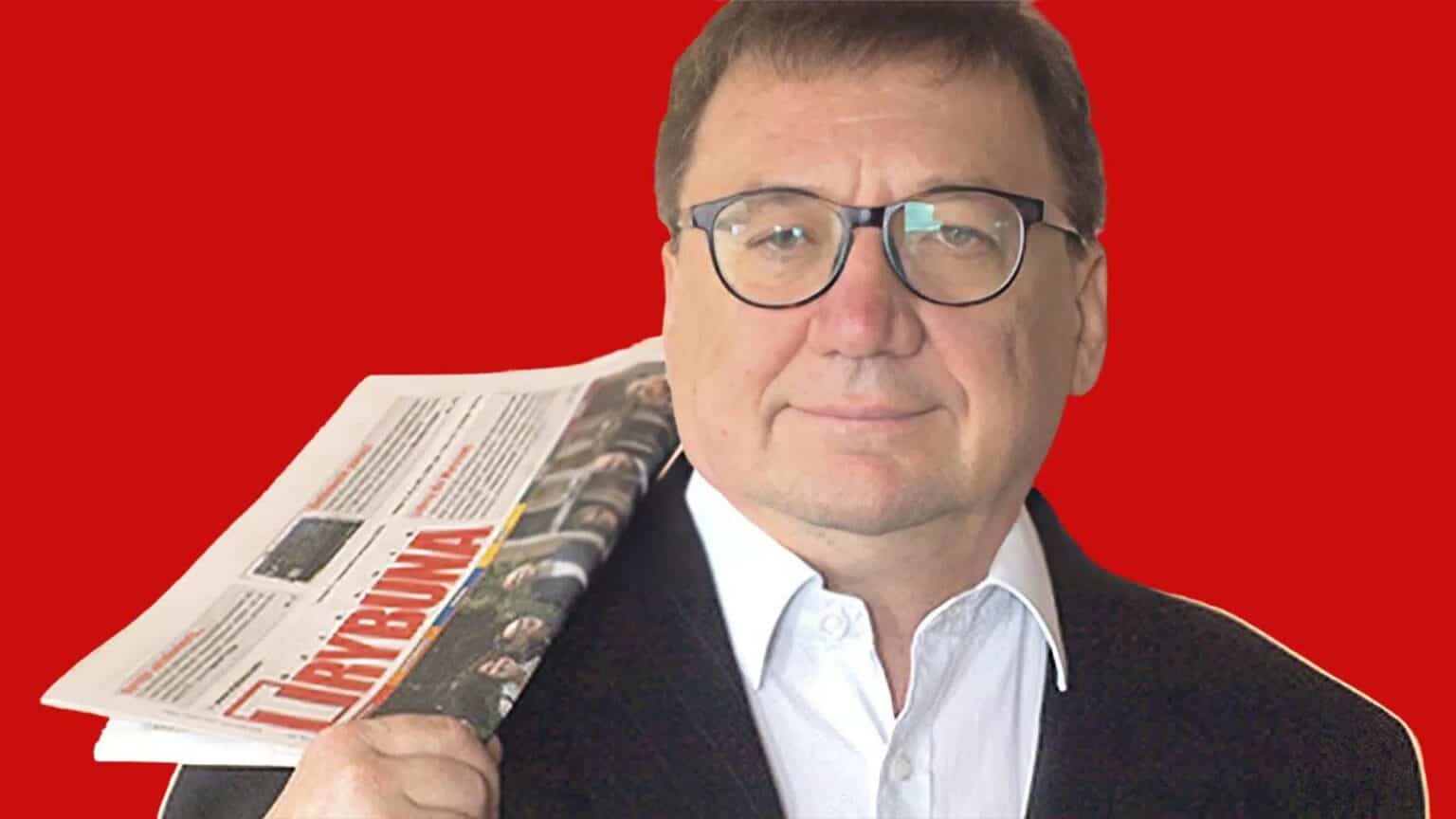 Piotr Gadzinowski, autor felietonu o pochodzie pierwszomajowym i Święcie Pracy