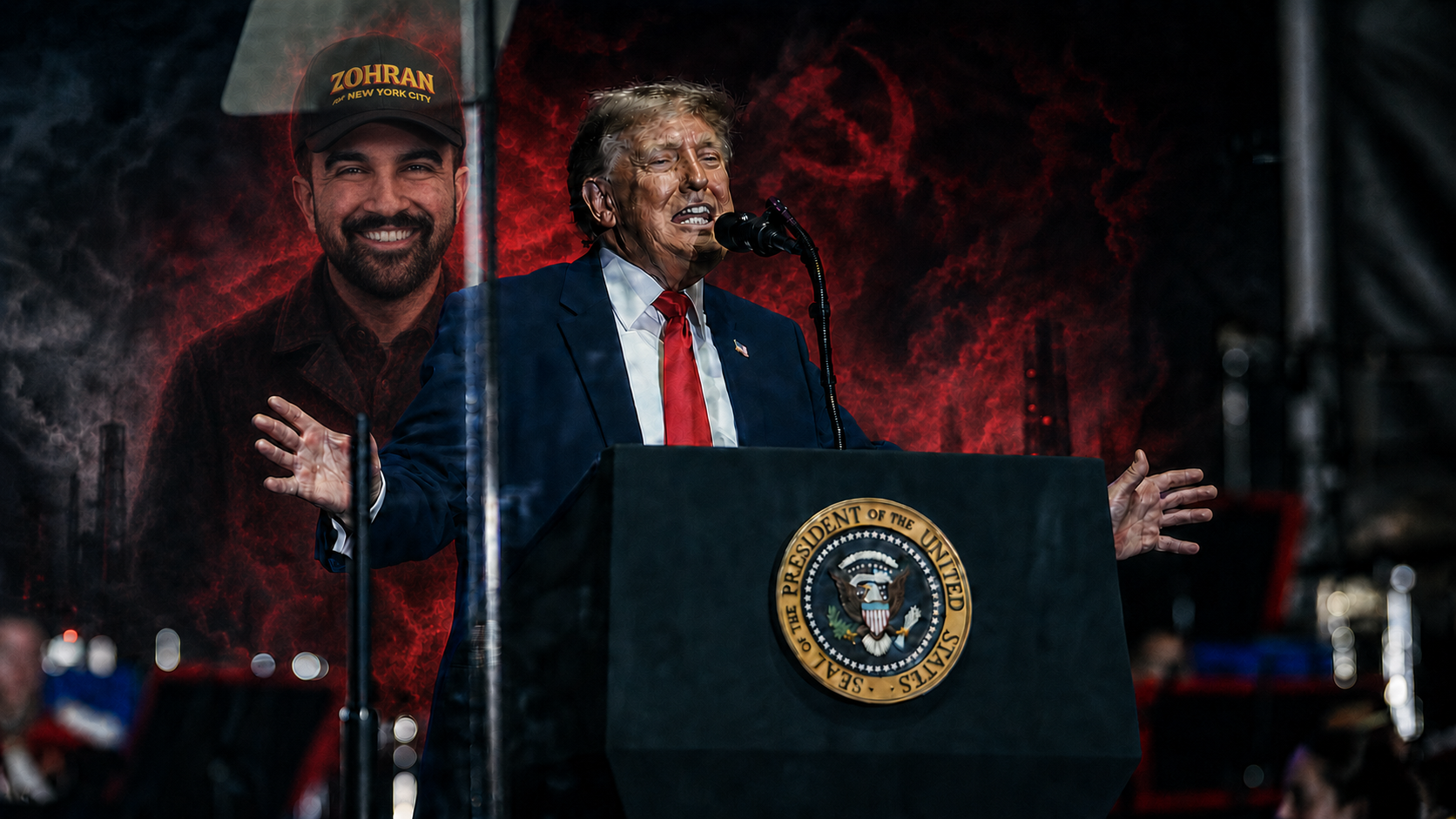 Widmo komunizmu krąży nad Ameryką. Trump straszył lewicą podczas święta USA