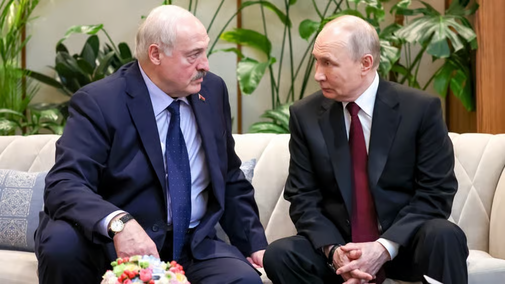 Łukaszenko w Moskwie.