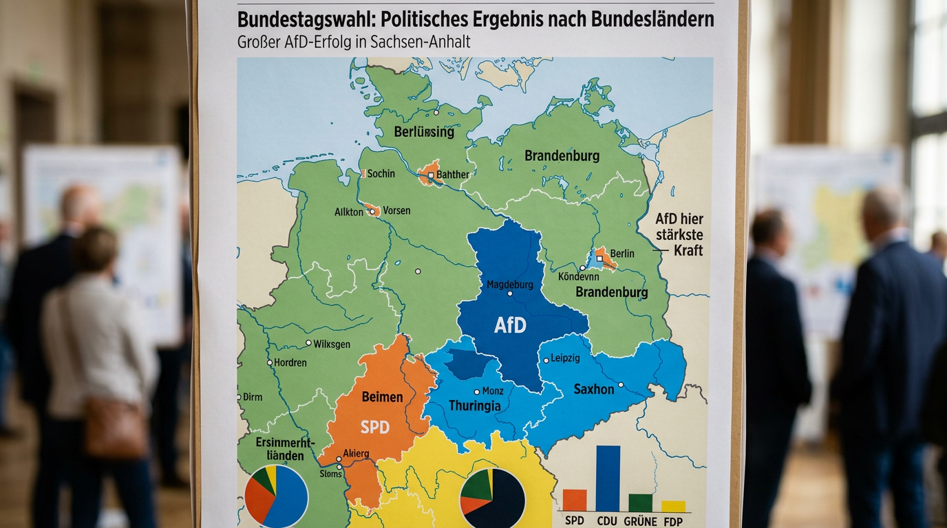 Polityczny podział Niemiec: Sukces AfD w Saksonii-Anhalcie