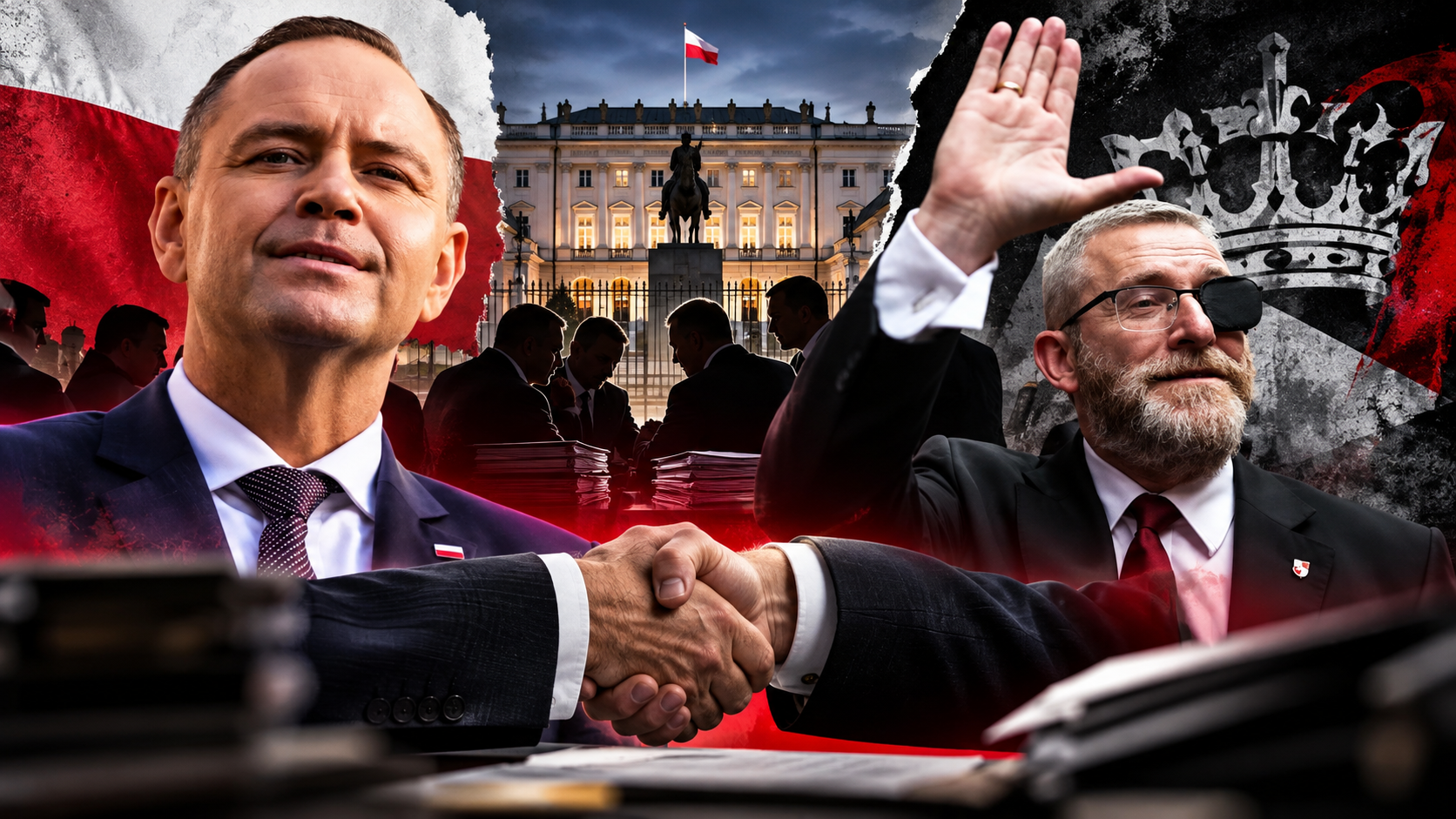 Karol Nawrocki i kontrowersyjny sojusz z Braunem.