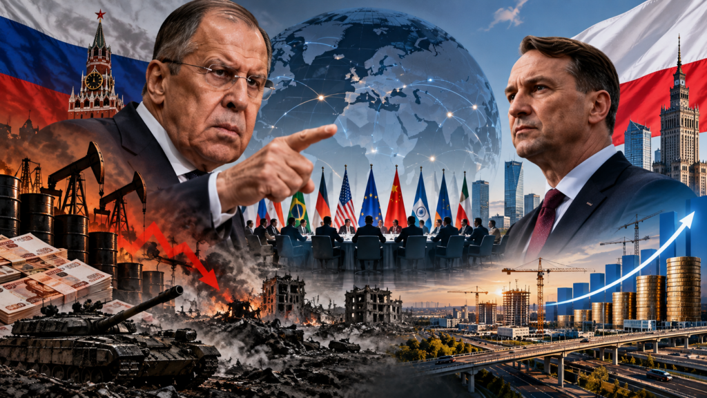 Ławrow nie chce Polski w G20. Rosja wydaje miliardy na wojnę, a jej gospodarka ma coraz większe problemy
