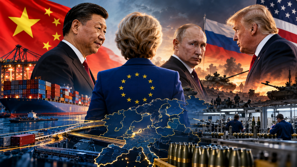 Chiny mogą hamować Putina i dać Europie czas na zbrojenia. Czy Bruksela dostrzeże w Pekinie potencjalnego partnera?
