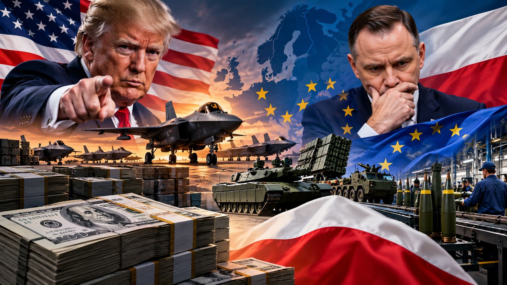TRUMP ŻĄDA MILIARDÓW, EUROPA KUPUJE BROŃ. Czy NATO stało się wielkim biznesem USA?