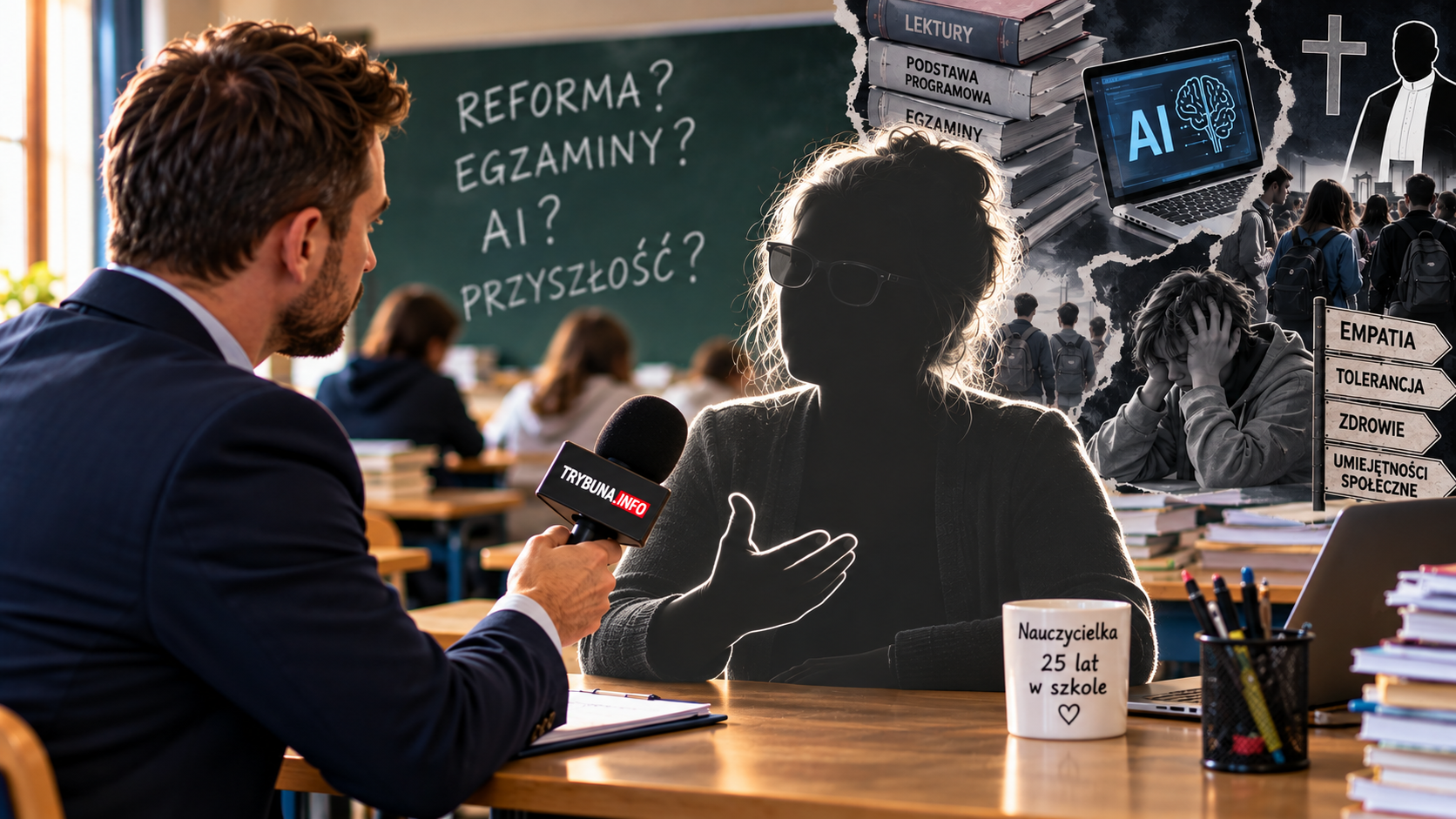 Reformy w polskiej edukacji: Co zmienia nauczyciel z 25-letnim stażem?
