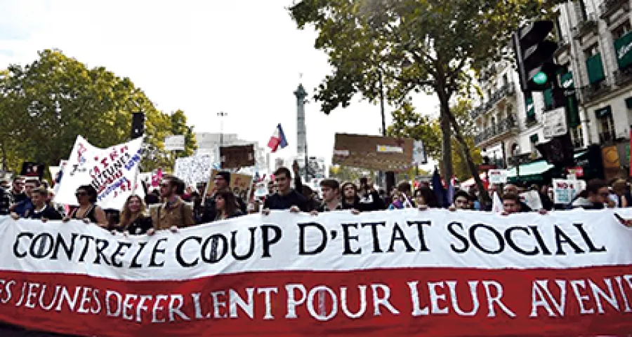 Siła lewicy w Paryżu