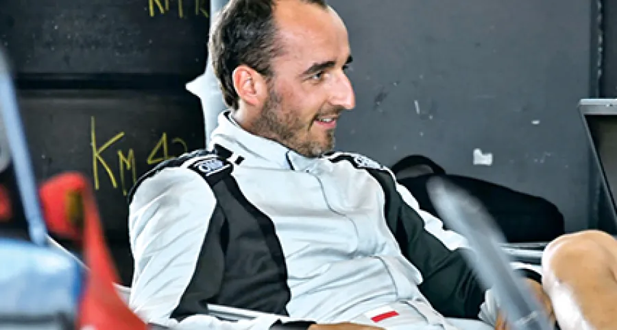 Kubica najszybszy w Williamsie