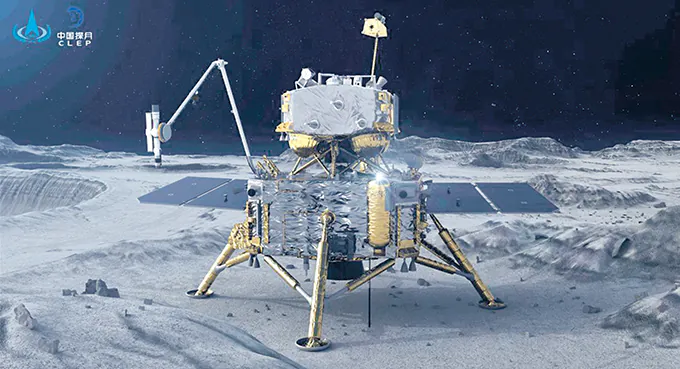 Technologie stojące za udanym lądowaniem chińskiego Chang’e-5 na Księżycu