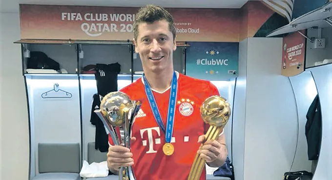 Lewandowski powiększył kolekcję trofeów