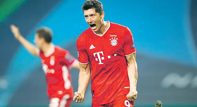 Lewandowski wrócił i strzelił, ale Bayern przegrał