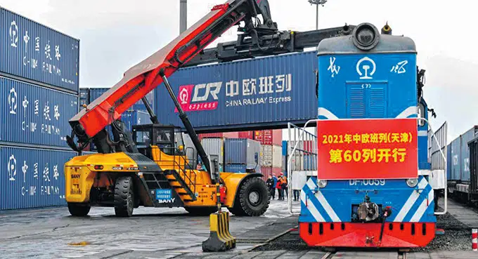 Połączenia kolejowe obsługiwane przez China Railway Express w ostatniej dekadzie przyniosły korzyści wielu krajom