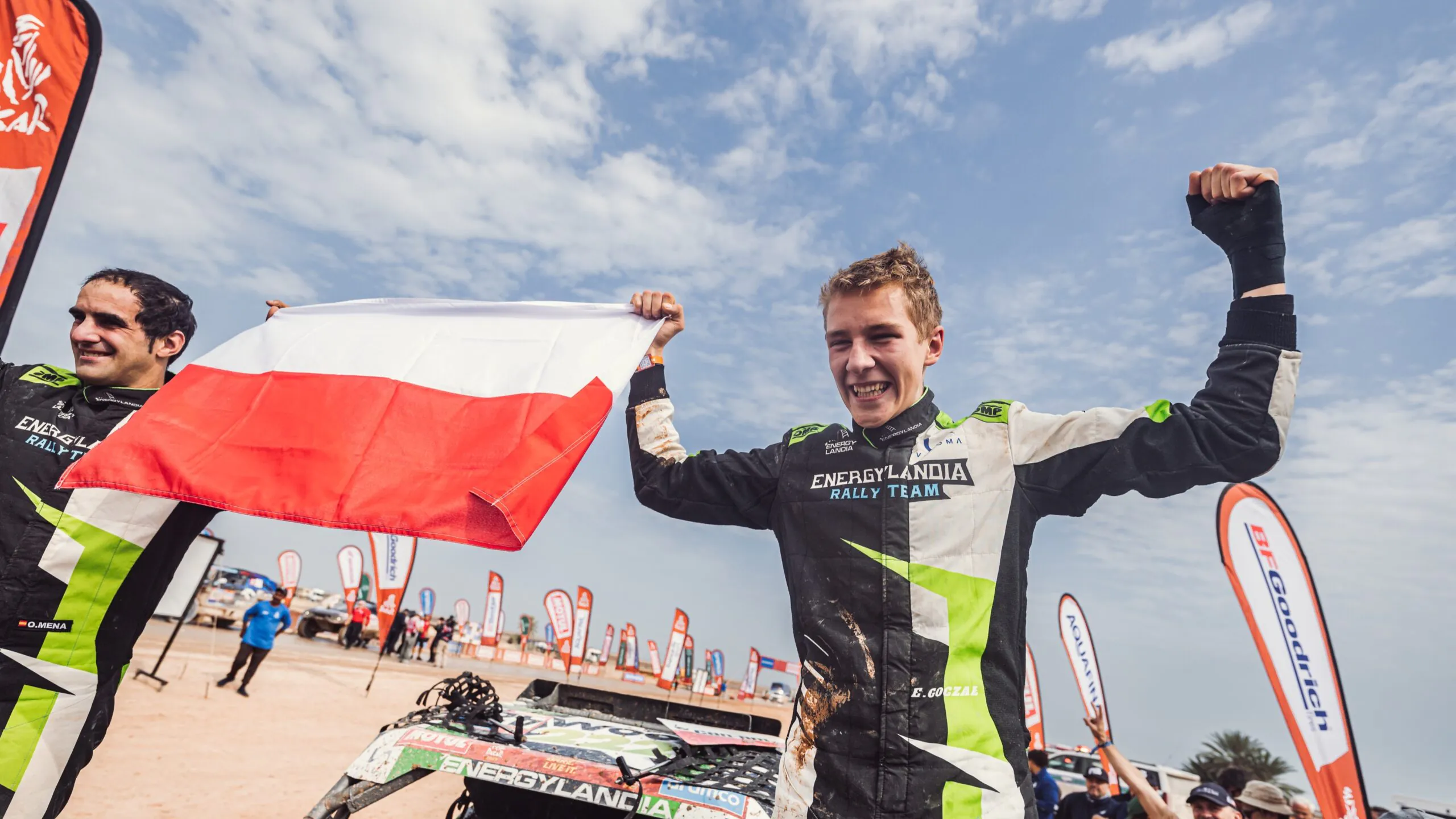18-letni Eryk Goczał wygrał rajd Dakar!