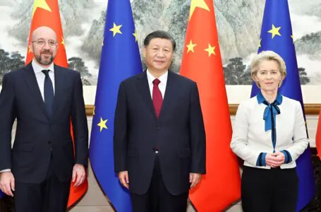 Xi Jinping spotkał się z przewodniczącym Rady Europejskiej Charles’em Michelem i przewodniczącą Komisji Europejskiej Ursulą von der Leyen