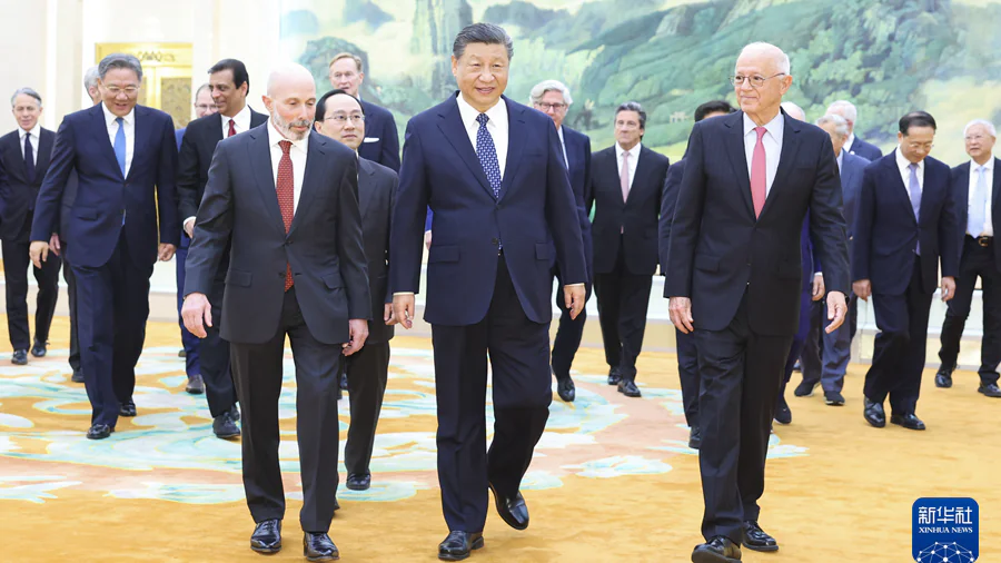 Xi Jinping spotkał się z przedstawicielami amerykańskiego biznesu, środowisk strategicznych i akademickich