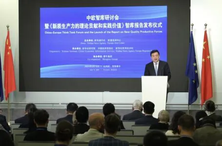 Xinhua Institute launches report on new quality productive forces in Brussels