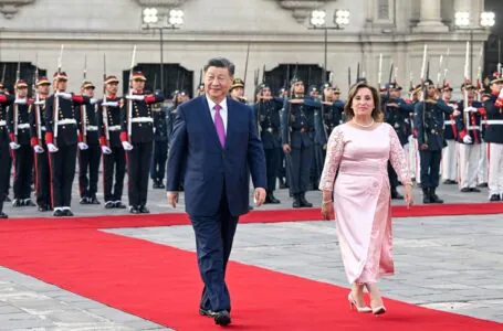 Rozmowy Xi Jinpinga z prezydent Peru